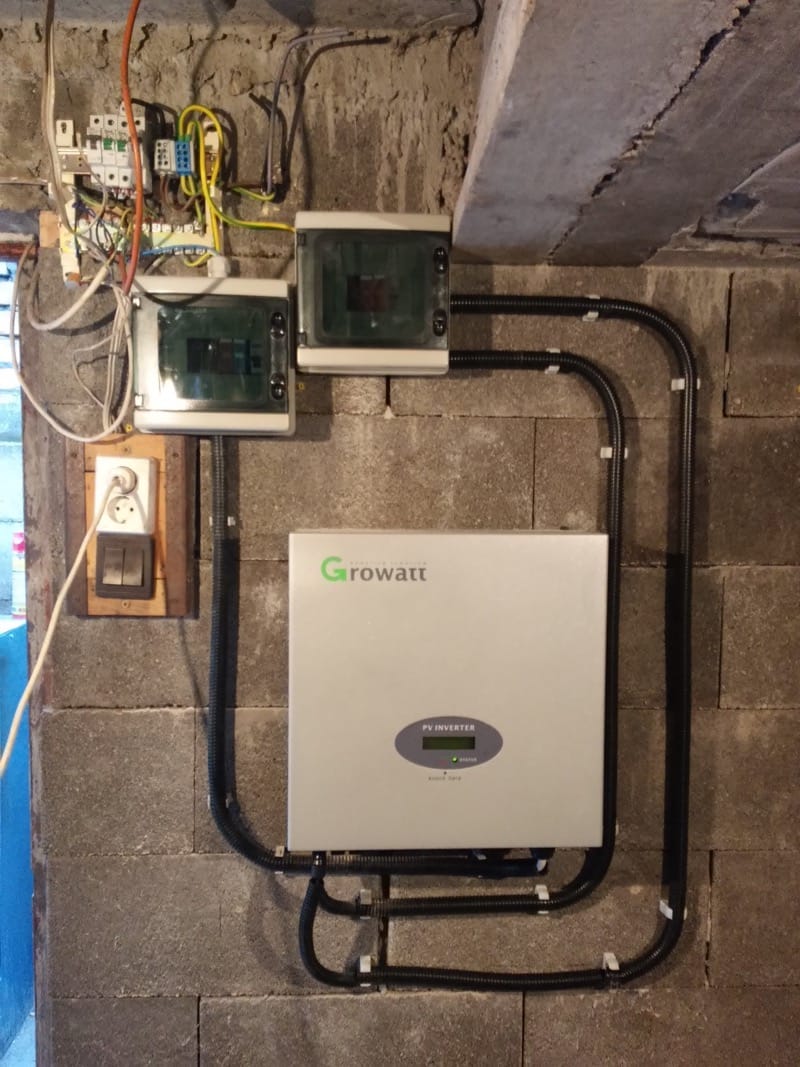 5 kWp Napelem rendszer 6