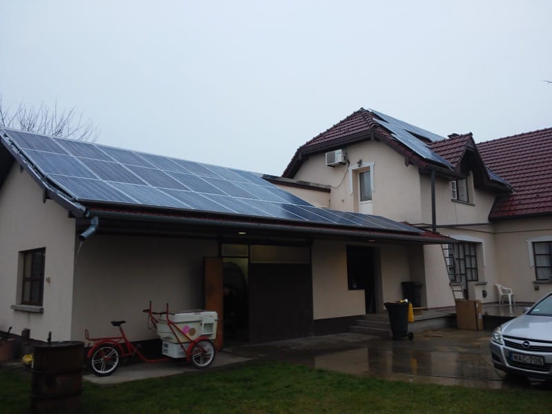 12 kWp Napelem rendszer 1