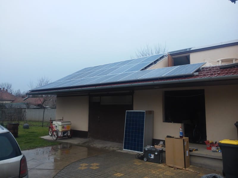 12 kWp Napelem rendszer 1