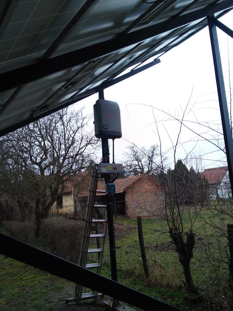 20 kWp Napelem rendszer 2