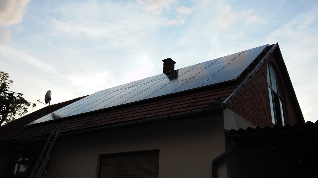 7,5 kWp Napelem rendszer