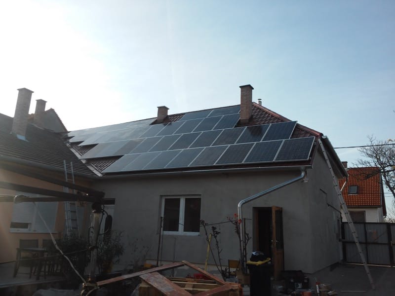 10 kWp Napelem rendszer 1